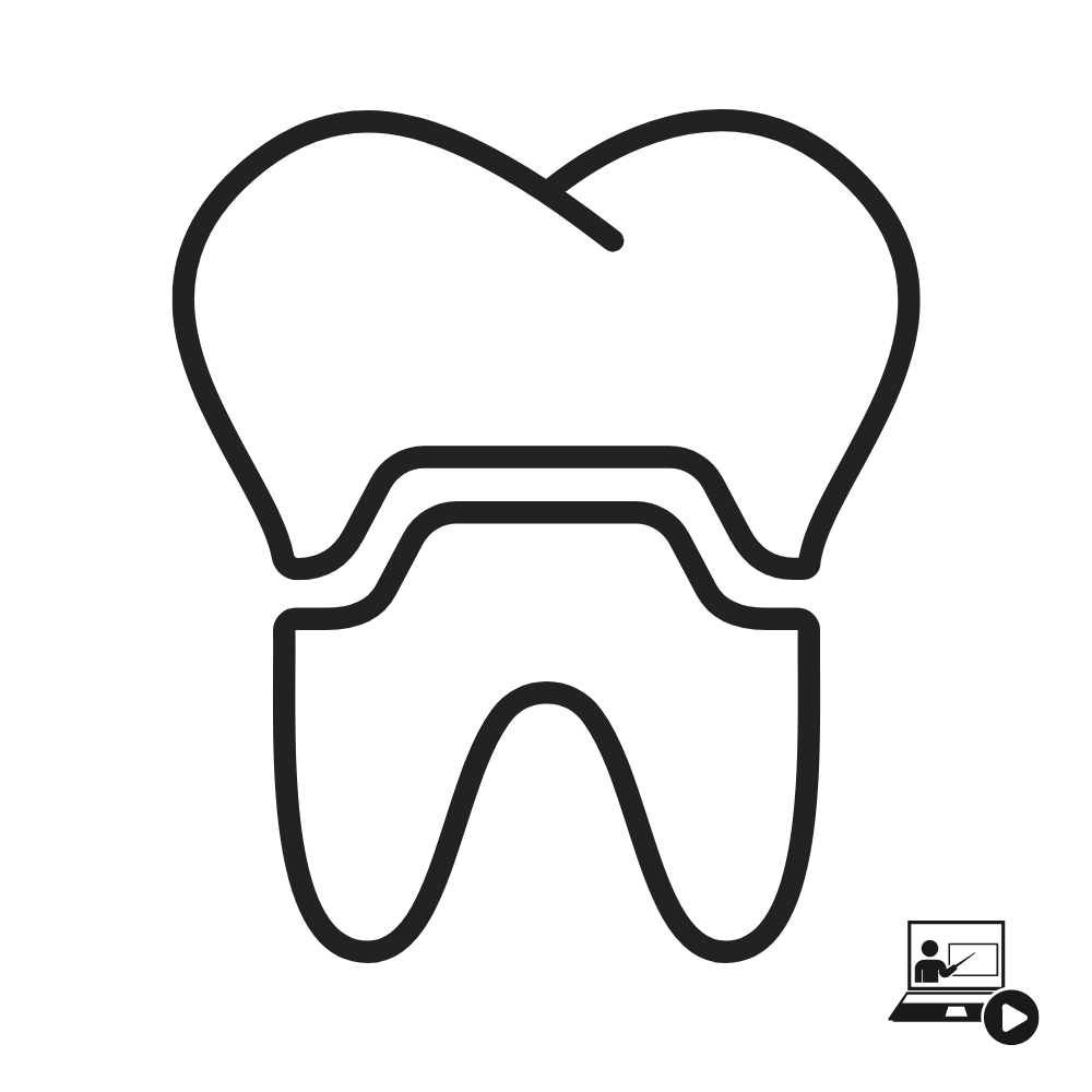 Icona corso protocolli denti online